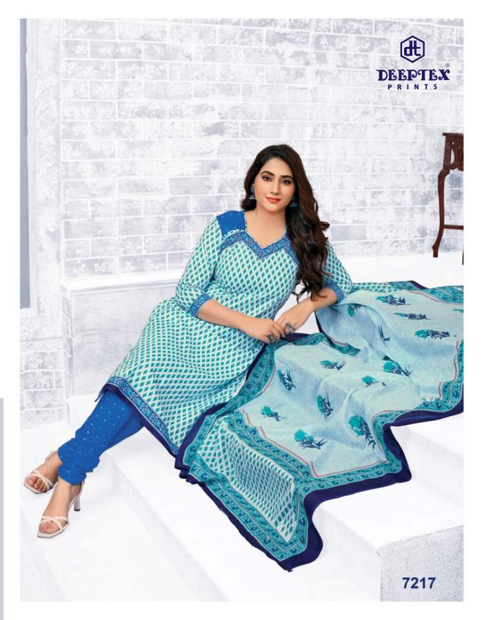 Deeptex Miss India 72 Cotton Printed Casual Daily Wear Dress Material Collection